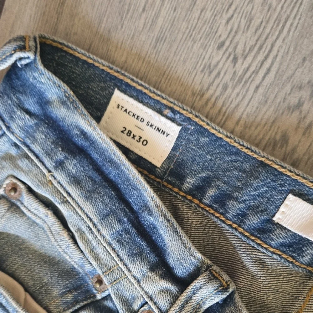 PacSun Stacked‎ Skinny Jeans – Dark Indigo Wash Size 28x30 NWT m301